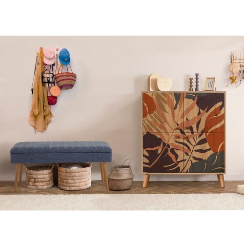 Woody Fashion multilux - palm - 1048 sonomodark blue hallway furniture set Cene