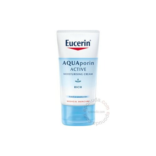 Eucerin AQUAporin ACTIVE bogata (rich) hidrantna krema za suvu i osetljivu kožu 40ml Slike
