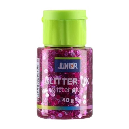 Junior glitter tix lepak sa &amp;scaron;ljokicama 40g ljubičasta ( B2C04839 ) Slike