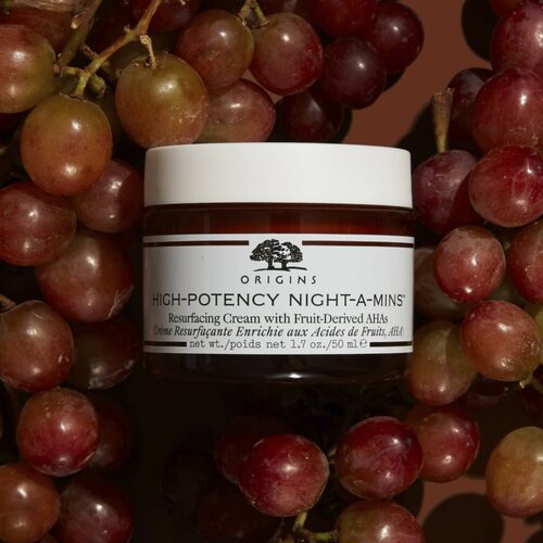 Origins High-Potency Night-A-Mins&amp;trade; Resurfacing Cream With Fruit-Derived AHAs noćna krema za regeneraciju i obnovu gustoće kože lica 50 ml Slike