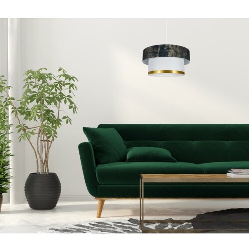  Luster na kablu RESSA 1xE27/60W/230V zelena Slike