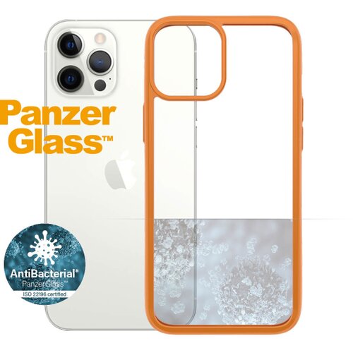 PanzerGlass clear case iphone 12/12 pro orange Cene