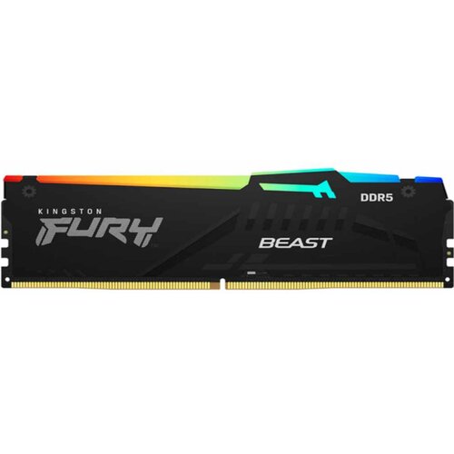 Kingston Memorija 32GB/DIMM/DDR5/6400MHz/CL32/FURY Beast RGB XMP Slike