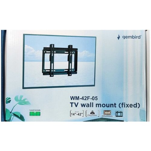 Gembird WM-42F-05 fiksni vesa max 20x20cm 14-42 max 25kg (250) Slike
