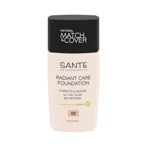 Sante Radiant Care Foundation - 02 Rose Linen Slike