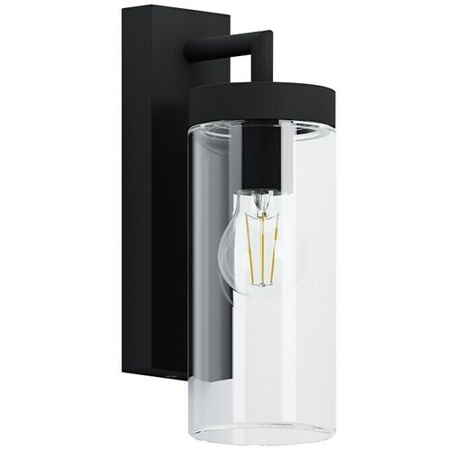 Eglo Vanjska zidna svjetiljka (60 W, 15,5 x 11 x 34 cm, Crne boje, IP44) Cijene