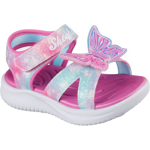 Skechers Sandale za devojčice S Lights Jumpsters Sandal-Bu, 303109N-PKMT, Roze Cene