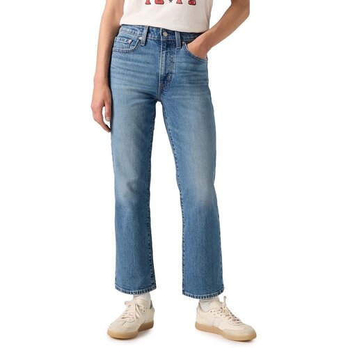 Levi's Jeans 725 Authentic Kick Boot Kick Start Modra Cene