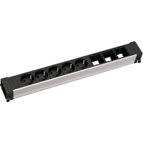 Bachmann napojni modul 5xšuko + 3xprazan slot crno-beli Cene