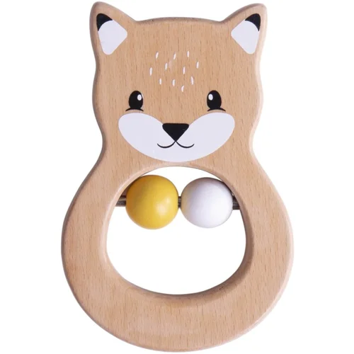 Bigjigs Toys Rattle Fox ropotuljica 1 kos