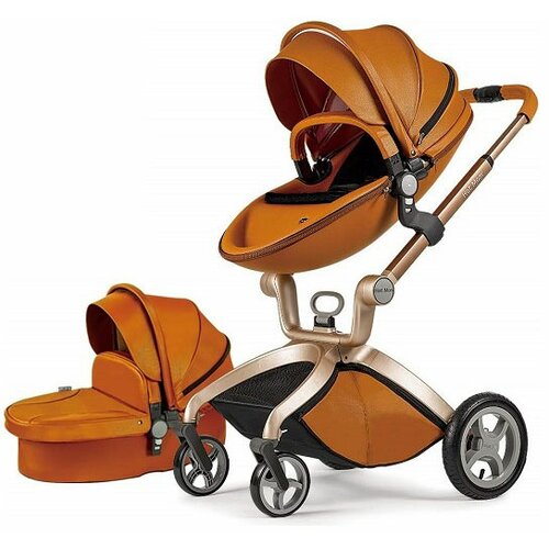 Hot Mom kolica za bebe brown 2U1 sportsko sediste+korpa F22BROWN Cene