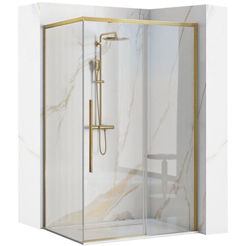 Rea Tuš kabina SOLAR GOLD Brush 100x80 Cene