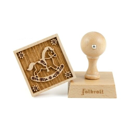 folkroll Rocking Horse pečat za piškote, 55 x 55 mm Cene
