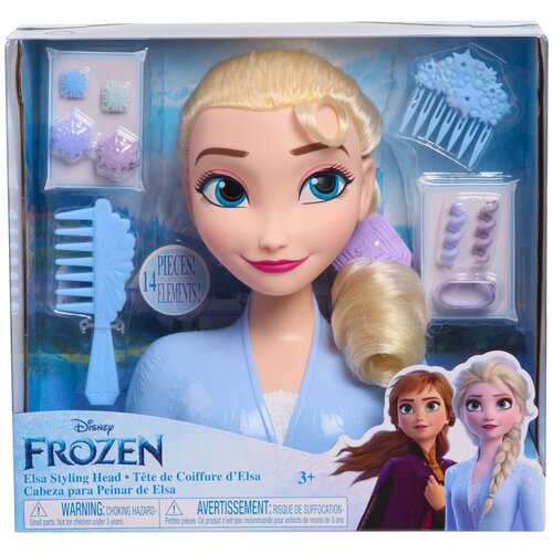 Just Play glava za urejenje Disney Frozen 2 Elsa Styling Head Slike
