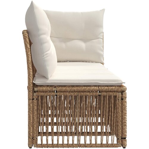 SOFA za 4 osobe s lijevom rukom 4 pcs 4-Broj sjedala Bež Slike