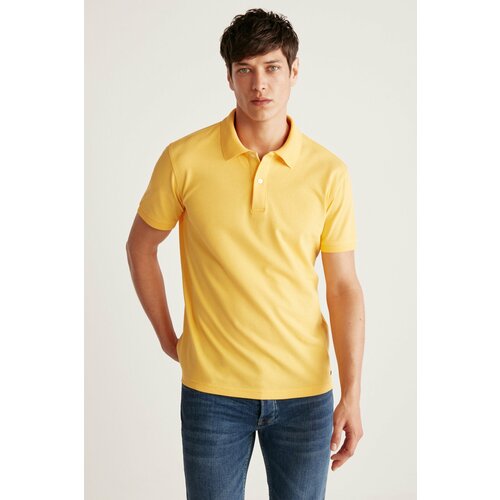 GRIMELANGE Polo T-shirt - Yellow - Regular fit Slike