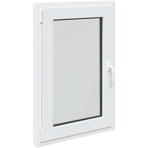  Prozor za podrum RISOR Bijeli 60 x 90 cm PVC i staklo - Bijeli 60 x 90 cm (trostruki sloj) Nagibanje i okretanje lijevo Slike