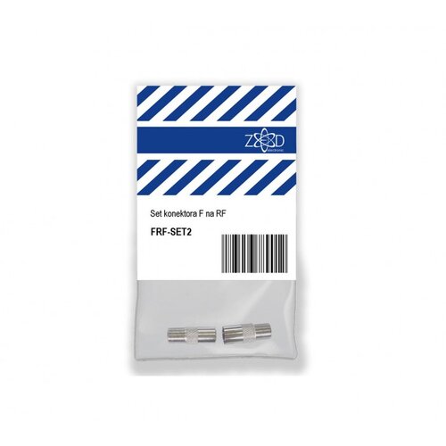  ZED electronic set konektora F na RF metalni Slike