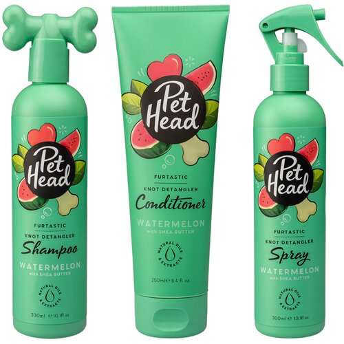 Pet Head Furtastic - 3-dijelni set (šampon, regenerator, sprej) Cene