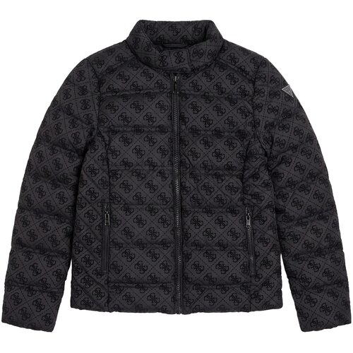 Guess NYLON LS PUFFER JACKET Crna Slike