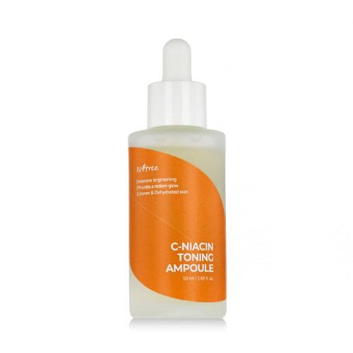 Isntree C-Niacin Toning Ampoule posvetlitveni serum za obraz 50 ml za ženske Slike