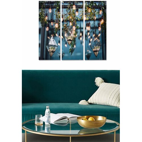 Wallity MDF1029728785 Multicolor Decorative MDF Painting (3 Pieces) Cijene