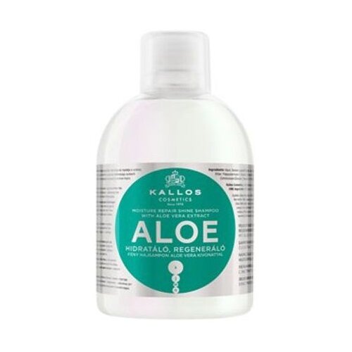 Kallos Cosmetics aloe vera &amp;scaron;ampon za krepitev in volumen las 1000 ml za ženske Slike