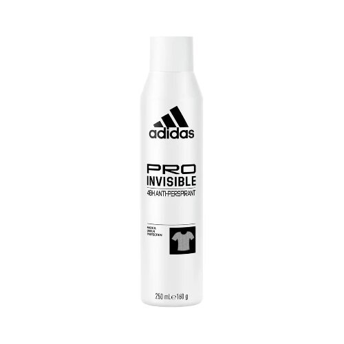 Adidas Ženski dezodorans Pro invisible, 250 ml Slike