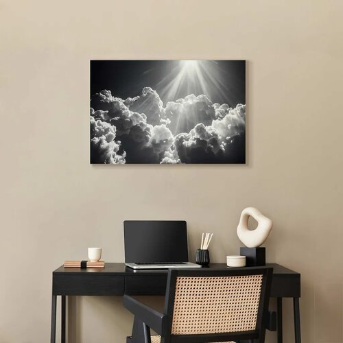  Slika - Hope in the Clouds: Inspiring Rays of the Sun &amp;ndash; Awaken Emotions 120x80 Slike