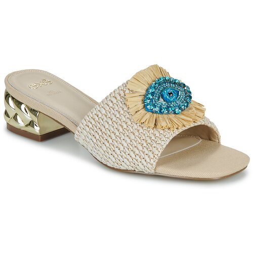 Ex&amp;eacute; Shoes KATY-424-RAFFIA-BEIGE Bež Slike
