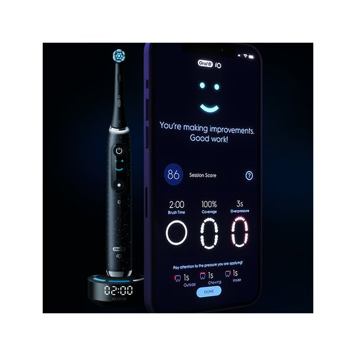 Oral-b električna četkica iO10 COSMIC BLACK Slike