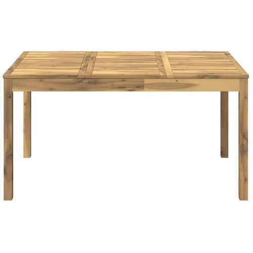  Stol za večeru u vrtu Bijela 147 x 88 5 x 75 cm - Bijela 147 x 88 5 x 75 cm Cijene