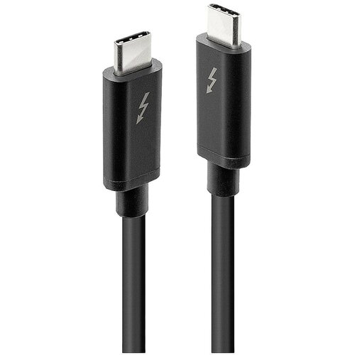 Lindy Thunderbolt&trade; kabel Thunderbolt&trade; 3 USB-C&reg; vtič\, USB-C&reg; vtič 1.00 m črna 41556, (20415695) Cene