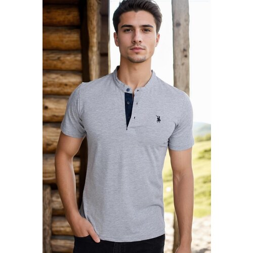 Dewberry T8560 T-SHIRT-LIGHT GREY Cene
