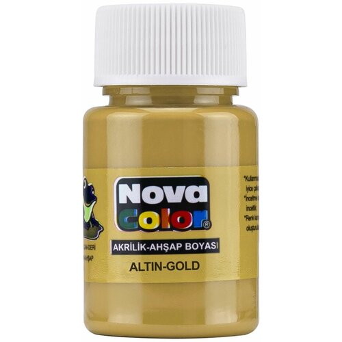 Nova Color akrilne boje - NC-234 - 30g - zlatna Slike