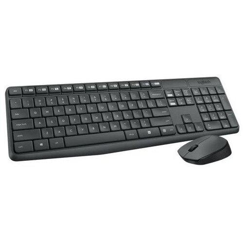  Tastatura + miš bežično Logitech MK235, crno, US layout, 920-007931 Cijene