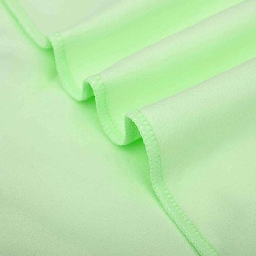 VidaXL Sportski Ručnici 2 pcs Zelena 140 x 70 cm Poliester i poliamid Slike