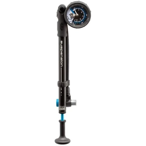 Mini PUMPA PRO SUSPENSION PERFORMANCE 400 PSI UKLJ. MANOMETAR CRNA Slike