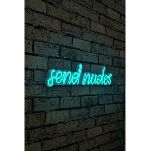 Wallity Dekorativna plastična LED rasveta Send Nudes Blue Slike