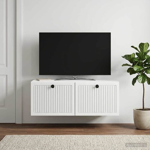 TV ormar za zid Bijela 78,5 x 41 x 30 cm Konstruirano drvo Cene