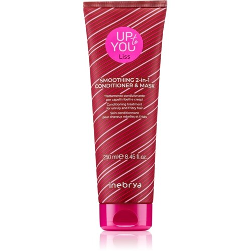 Inebrya Up To You Liss Smoothing 2-in-1 Mask &amp;amp; Conditioner Tretman za zaglađivanje za kosu 2u1 250 ml Slike