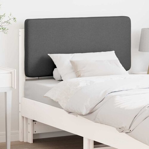 vidaXL tapecirani uzglavlje s uzglavljem bijela i svijetlo siva 80 cm Cijene
