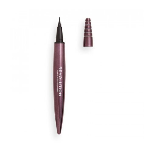 Revolution tekoče črtalo - Renaissance Eyeliner - Brown Slike