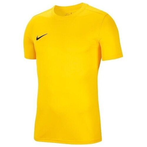 Nike Majice s kratkimi rokavi Park Vii Rumena Cene