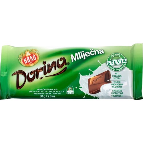 Dorina Čokolada KRAŠ bez šećera 80g Cene