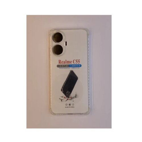 TYPHON Realme C55 transparent sa ojačanim ivicama Slike