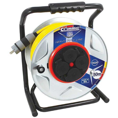 Kabel na bubnju metalni 3*1,5 50m IP44 Commel Cene