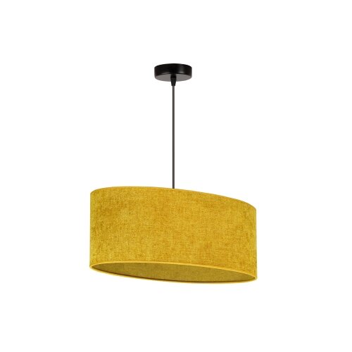  Duolla - Luster na kablu OVAL 1xE27/15W/230V braon Slike