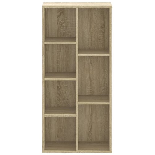  Regal za knjige boja hrasta 50x25x105 cm od konstruiranog drva Slike