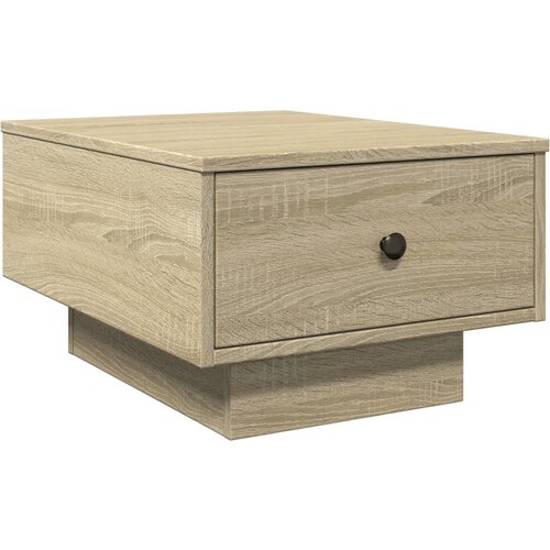Maison Chic Klubska mizica - kavna mizica - Nizka mizica sonoma hrast 60x45x31 cm inženirski les, (21753373) Cene